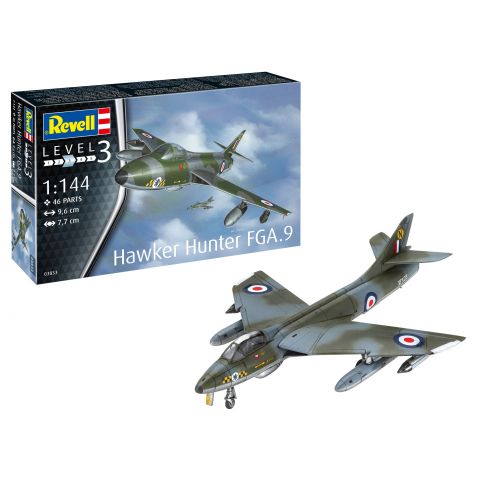 Revell Macheta avion Hawker Hunter FGA.9