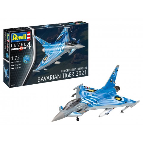 Revell Macheta avion Eurofighter Typhoon 'The Bavarian Tiger 2021'
