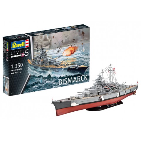 Revell macheta cuirasat Bismarck