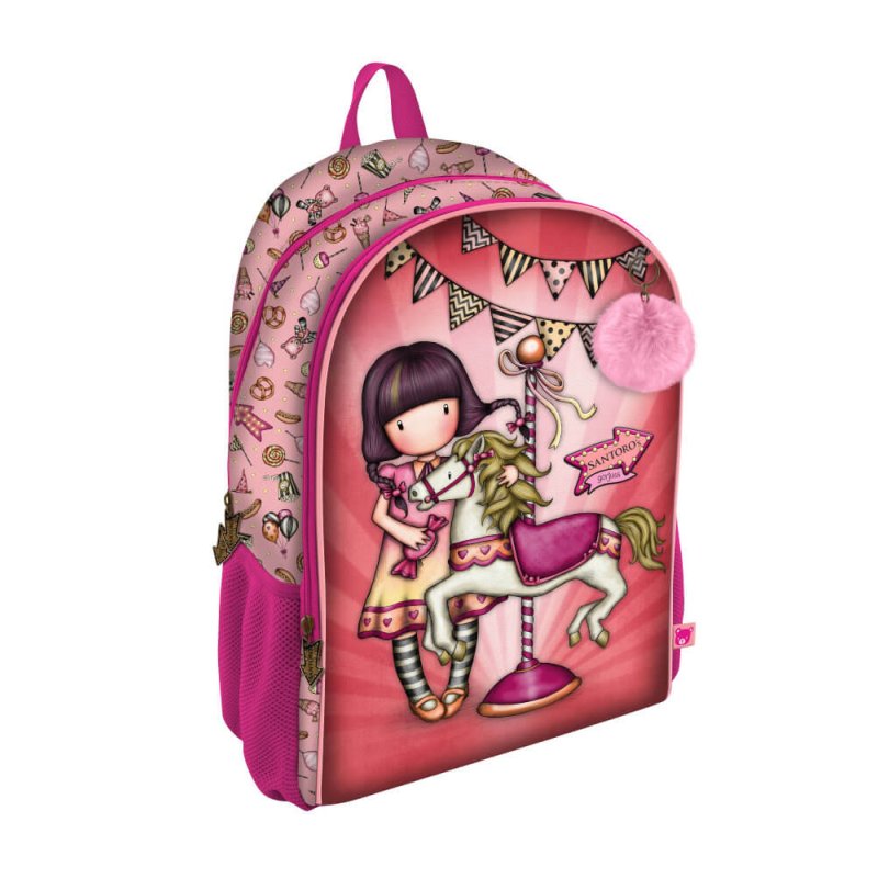 Santoro Gorjuss Rucsac clasa 1-4 Carousel Santoro Gorjuss Rucsac clasa 1-4 Carousel