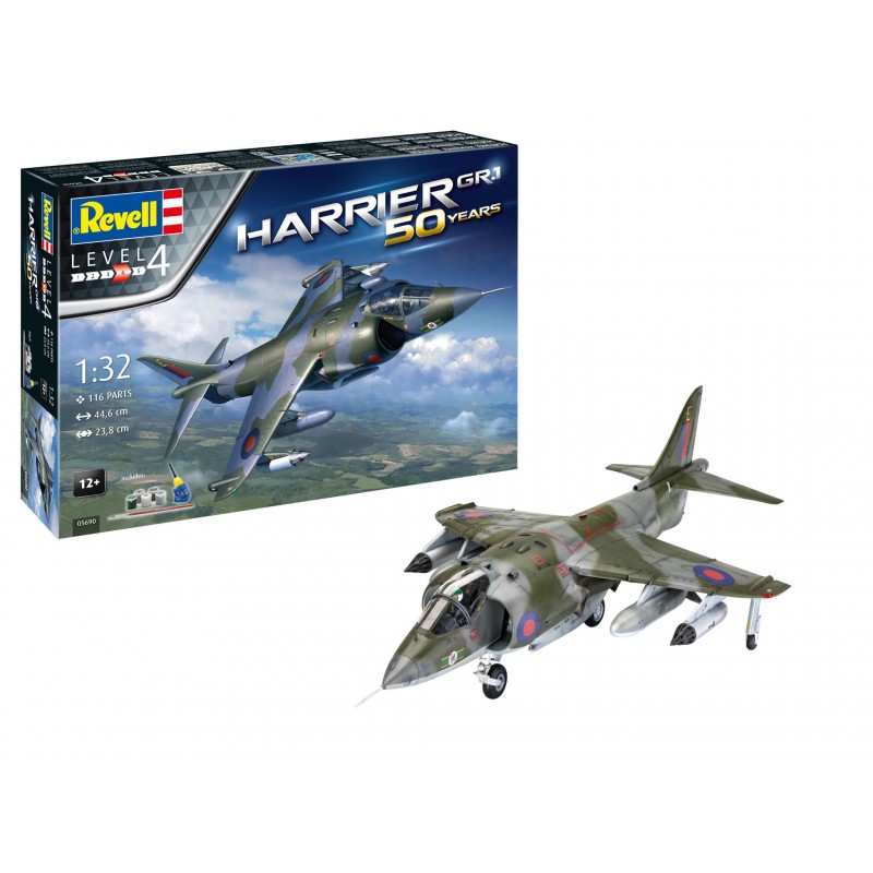 Revell macheta avion Hawker Harrier GR Mk.1 Revell macheta avion Hawker Harrier GR Mk.1