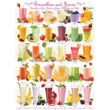 Eurographics Puzzle 1000 piese Smoothies and Juices