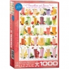 Eurographics Puzzle 1000 piese Smoothies and Juices