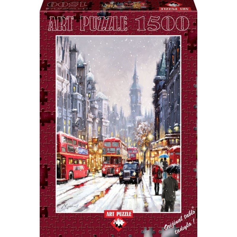 ArtPuzzle Puzzle 1500 piese - WHITEHALL IN SNOW