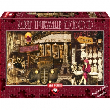 ArtPuzzle Puzzle 1000 piese - STREETS OF PARIS