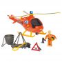 Simba Elicopter electric  Fireman Sam Wallaby cu figurina Tom