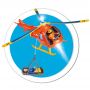 Simba Elicopter electric  Fireman Sam Wallaby cu figurina Tom