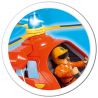 Simba Elicopter electric  Fireman Sam Wallaby cu figurina Tom