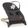 Lionelo - Fotoliu balansoar June, Cu arcada cu jucarii, Ergonomic, Balansare manuala, Pliabil, 0 luni+, Gri