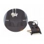 Lionelo - Fotoliu balansoar June, Cu arcada cu jucarii, Ergonomic, Balansare manuala, Pliabil, 0 luni+, Gri