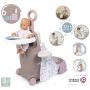 Smoby Valiza multifunctionala pentru papusi  Baby Nurse 3 in 1 maro