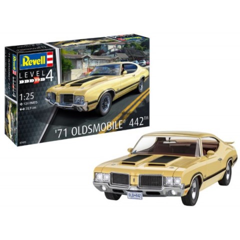 Revell macheta masina 71 Oldsmobile 442 Coupe