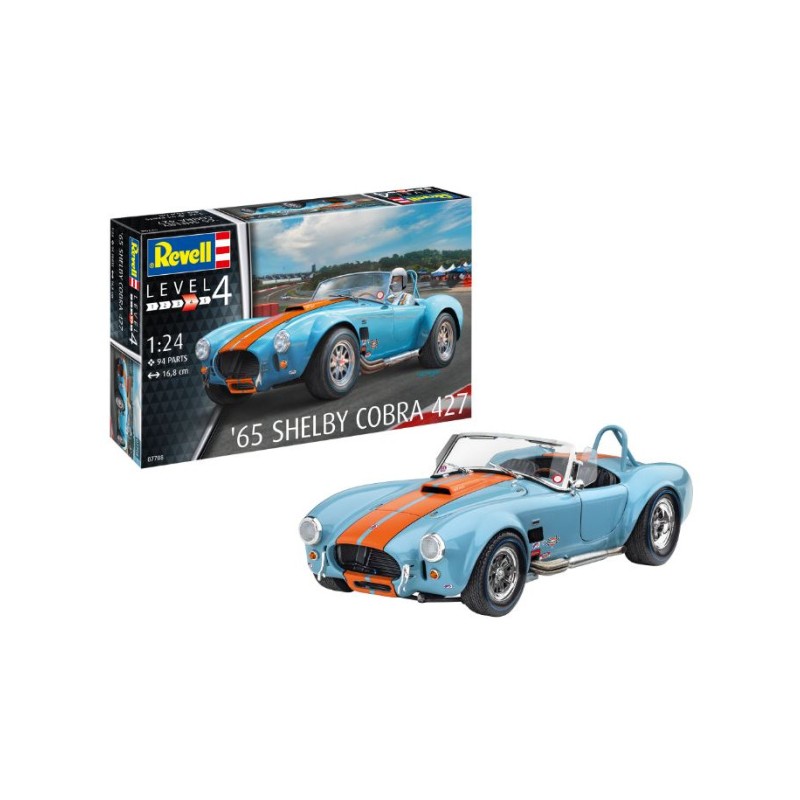 Revell macheta masina 65 Shelby Cobra 27 Revell macheta masina 65 Shelby Cobra 27