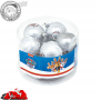 EMA Set 10 Globuri brad Craciun Paw Patrol argintii