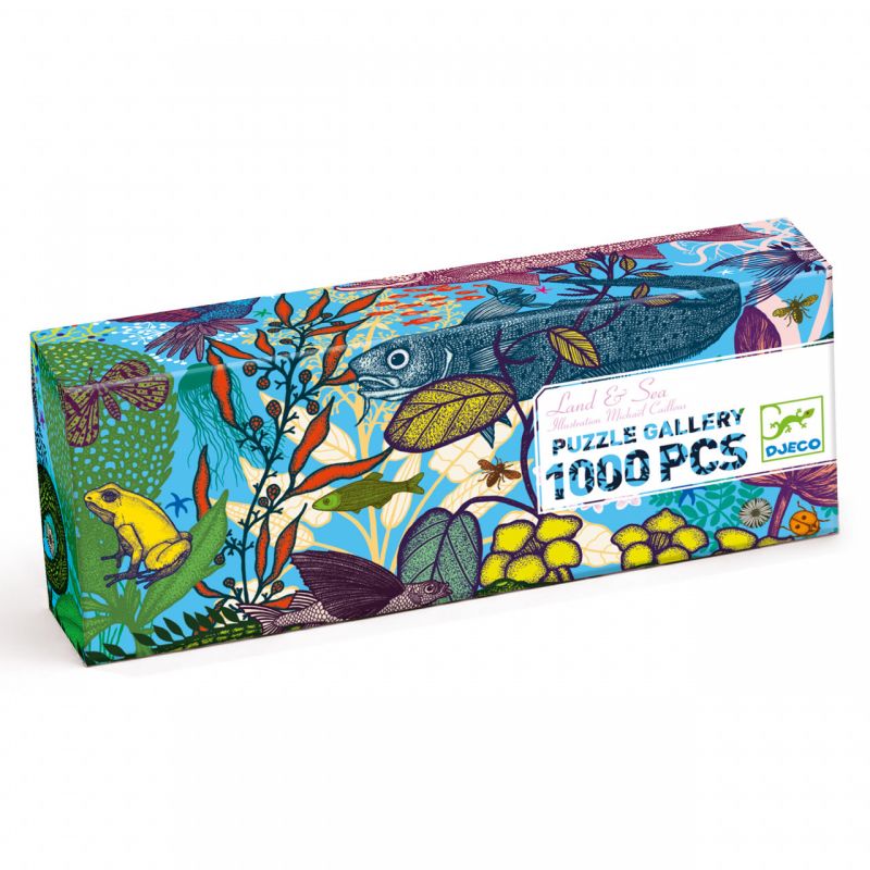 Puzzle 1000 piese In apa si pe uscat, Djeco Puzzle 1000 piese In apa si pe uscat, Djeco