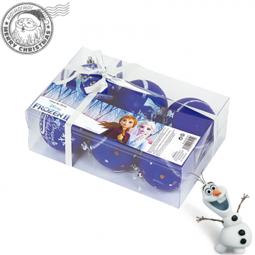 Ema Set 6 Globuri brad Craciun Frozen II 8 cm