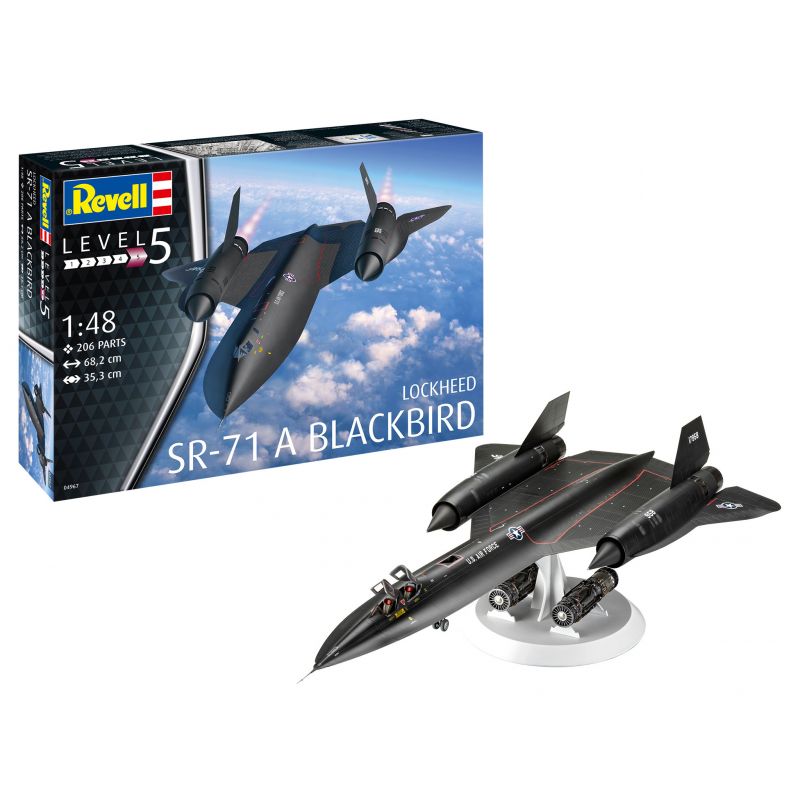 Revell Set de constructie Avion Lockheed SR71 A Blackbird Revell Set de constructie Avion Lockheed SR71 A Blackbird