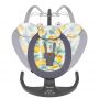 Lionelo - Balansoar si sezlong copii, Ralf, 2 in 1, Electric, Cu telecomanda si cablu USB, Cu miscare laterala de balansare si 5
