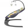 Lionelo - Balansoar si sezlong copii, Ralf, 2 in 1, Electric, Cu telecomanda si cablu USB, Cu miscare laterala de balansare si 5