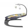 Lionelo - Balansoar si sezlong copii, Ralf, 2 in 1, Electric, Cu telecomanda si cablu USB, Cu miscare laterala de balansare si 5
