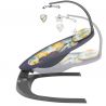 Lionelo - Balansoar si sezlong copii, Ralf, 2 in 1, Electric, Cu telecomanda si cablu USB, Cu miscare laterala de balansare si 5