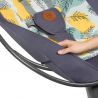 Lionelo - Balansoar si sezlong copii, Ralf, 2 in 1, Electric, Cu telecomanda si cablu USB, Cu miscare laterala de balansare si 5