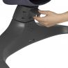 Lionelo - Balansoar si sezlong copii, Ralf, 2 in 1, Electric, Cu telecomanda si cablu USB, Cu miscare laterala de balansare si 5
