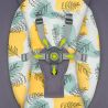 Lionelo - Balansoar si sezlong copii, Ralf, 2 in 1, Electric, Cu telecomanda si cablu USB, Cu miscare laterala de balansare si 5