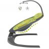 Lionelo - Balansoar si sezlong copii, Ralf, 2 in 1, Electric, Cu telecomanda si cablu USB, Cu miscare laterala de balansare si 5