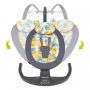 Lionelo - Balansoar si sezlong copii, Ralf, 2 in 1, Electric, Cu telecomanda si cablu USB, Cu miscare laterala de balansare si 5
