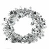 Ghirlanda metalica rosie cu stelute - 7.5 m, 45187