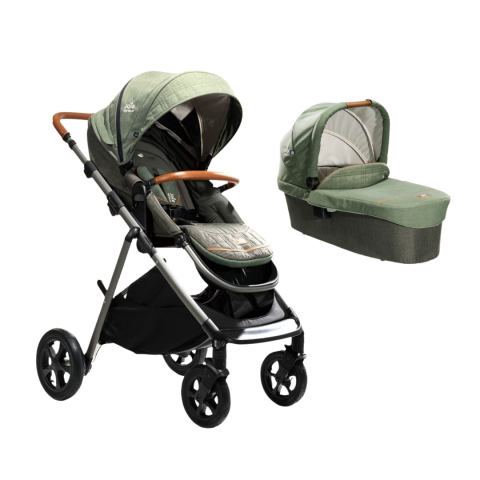 Joie Carucior multifunctional 2 in 1, reglabil pe inaltime, Aeria Signature Pine