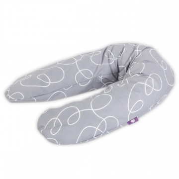 Traeumeland Perna pentru gravide si alaptare Grey Dreams