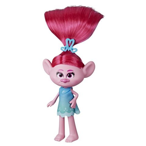 Hasbro trolls figurina fashion poppy cu stil