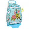 Ghiozdan cu troler scoala Sponge Bob sTAY Positive