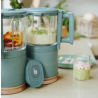 Babymoov - Robot multifunctional Nutribaby 4 in 1 din sticla si otel inoxidabil