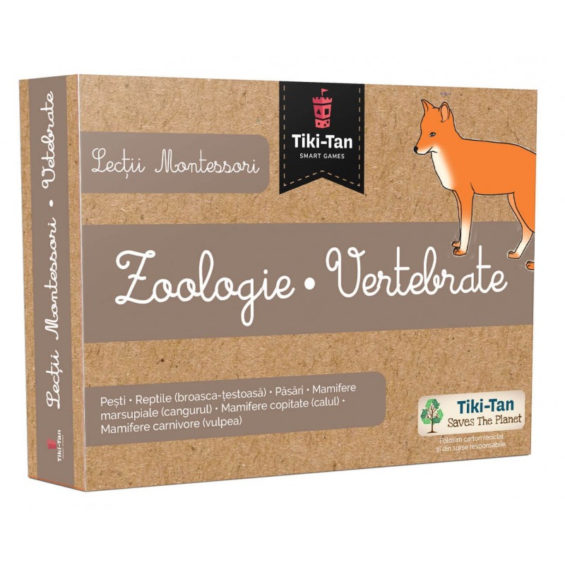 Lecții Montessori - Zoologie • Vertebrate Lecții Montessori - Zoologie • Vertebrate