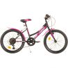Dino Bikes Bicicleta copii  20' MTB fete Sport negru cu 6 viteze