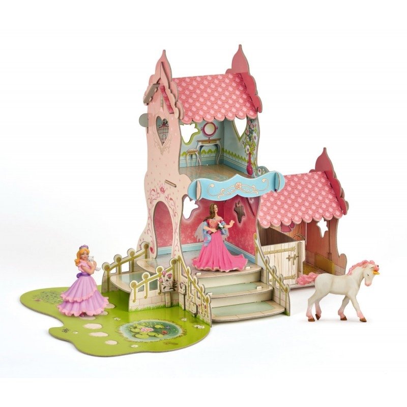 Figurina Papo - Set castel printese+3 figurine Figurina Papo - Set castel printese+3 figurine