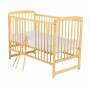 BabyNeeds Patut din lemn Ola 120X60 cm Natur