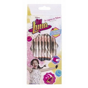 Set 12 creioane colorate Soy Luna