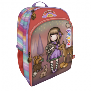 Santoro Rucsac mare Gorjuss Be Kind To All Creatures