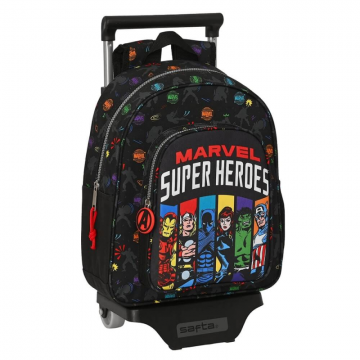 Safta Ghiozdan cu troler Clasa 0 Avengers Super Heroes