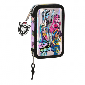 Safta Penar dublu echipat 28 piese Monster High Best Boos