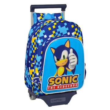 Safta Ghiozdan cu troler clasa 0 Sonic Speed
