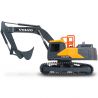 Dickie Toys Excavator  Volvo Mining Excavator 60 cm cu telecomanda, lumini si sunete gri