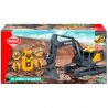 Dickie Toys Excavator  Volvo Mining Excavator 60 cm cu telecomanda, lumini si sunete gri
