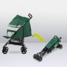 Lionelo - Carucior sport Elia, Cu husa de picioare, Cu plasa de tantari, Conform cu standardul european de securitate EN1888-1, 