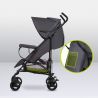 Lionelo - Carucior sport Elia, Cu husa de picioare, Cu plasa de tantari, Conform cu standardul european de securitate EN1888-1, 
