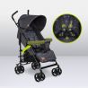 Lionelo - Carucior sport Elia, Cu husa de picioare, Cu plasa de tantari, Conform cu standardul european de securitate EN1888-1, 
